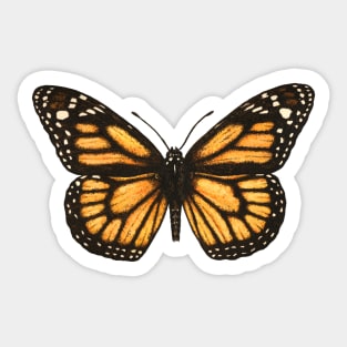 Monarch butterfly Sticker